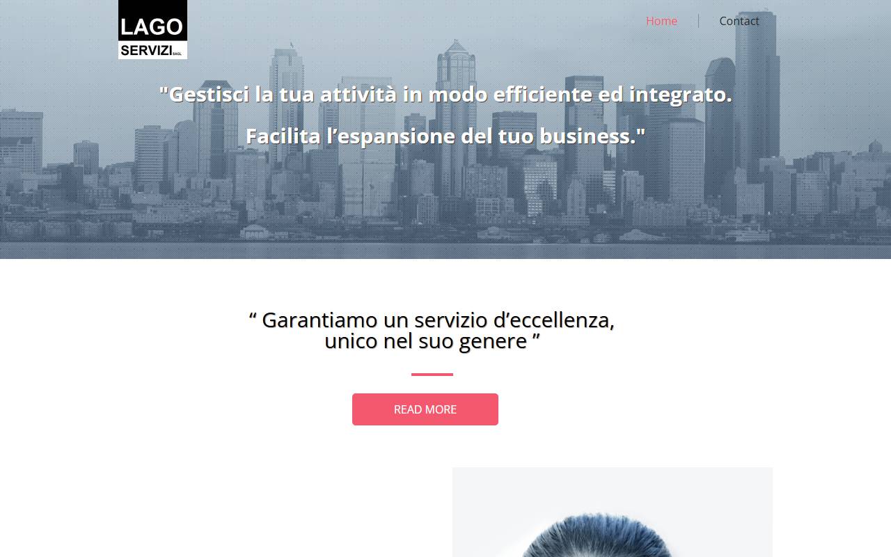 Anteprima del sito: LAGO SERVIZI Sagl
