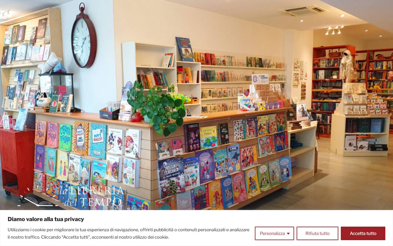Anteprima del sito: LA LIBRERIA DEL TEMPO Sagl