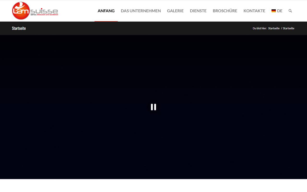 Anteprima del sito: LAM Suisse Service SA