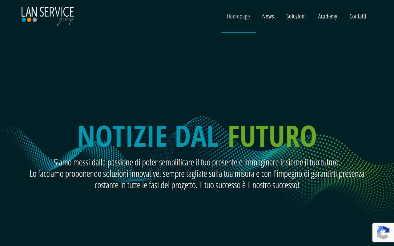 Anteprima del sito: LAN SERVICE S.R.L, CASALE MONFERRATO, SUCCURSALE SVIZZERA, LUGANO