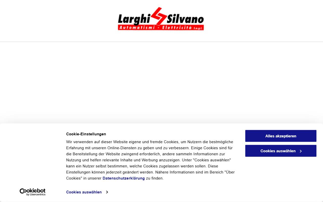 Anteprima del sito: LARGHI SILVANO SAGL