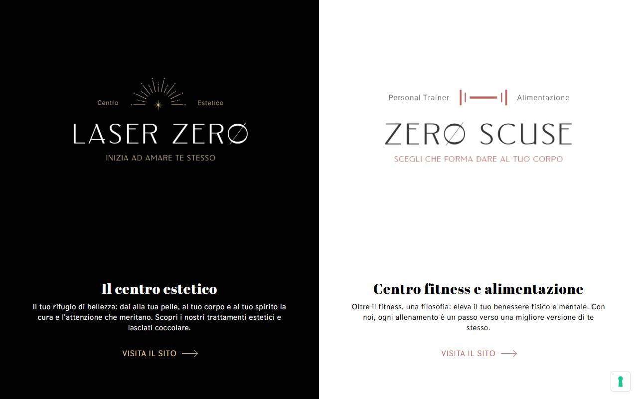 Anteprima del sito: Laser Zero Sagl