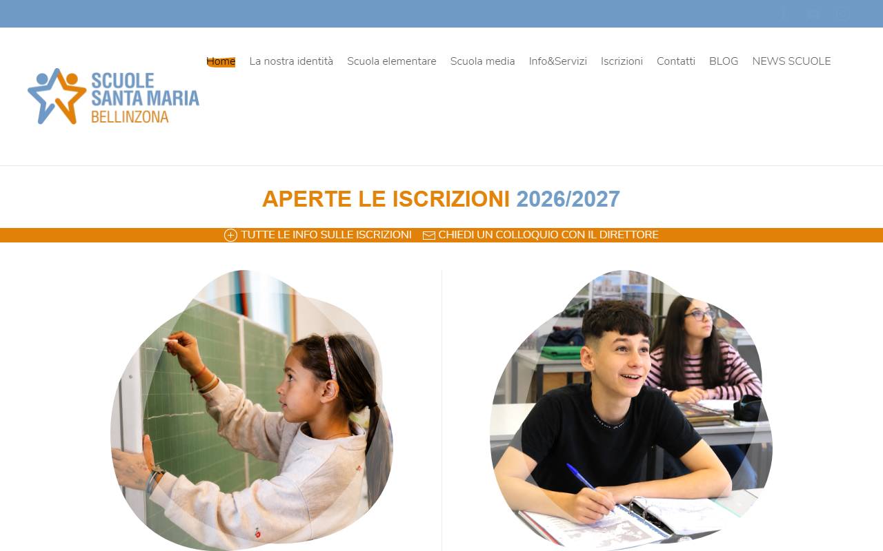 Anteprima del sito: Associazione Santa Maria