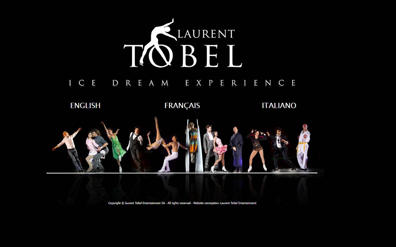 Anteprima del sito: Laurent Tobel Entertainment SA