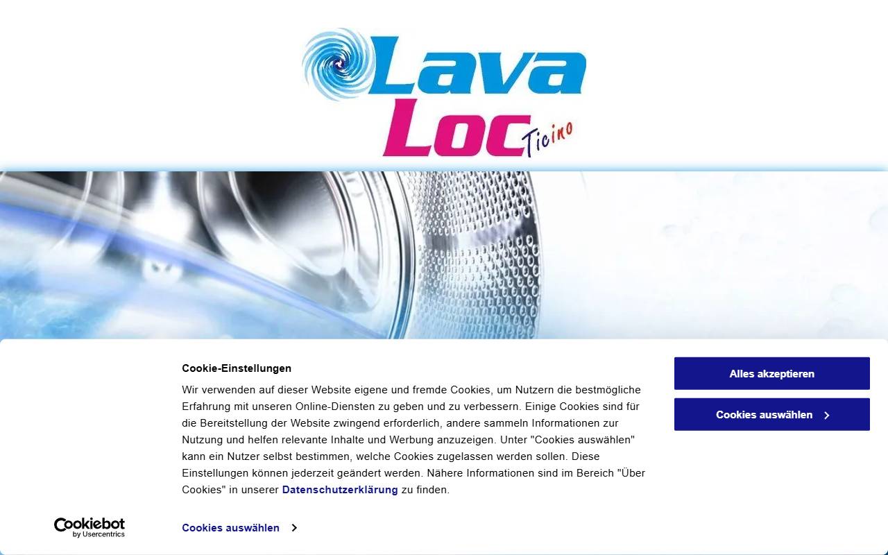 Anteprima del sito: LAVALOC SA