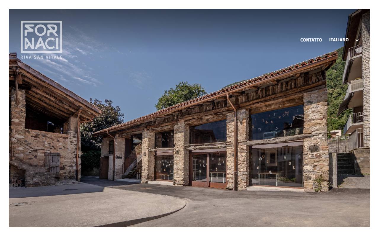 Anteprima del sito: Fondazione Le Fornaci di Riva San Vitale