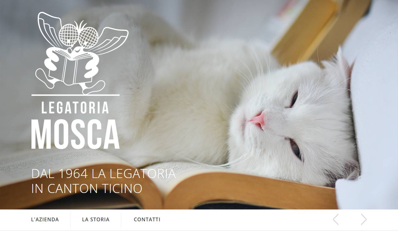 Anteprima del sito: Legatoria Mosca SA