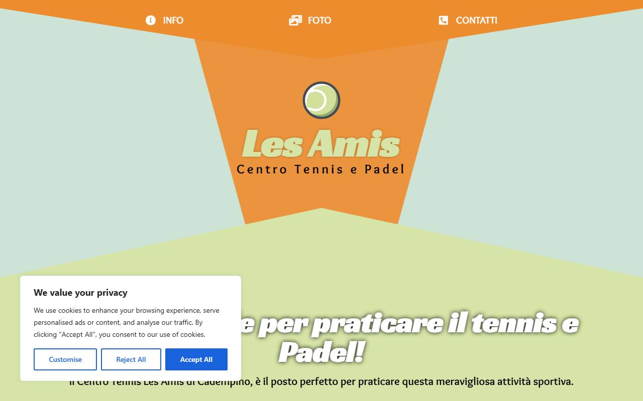 Anteprima del sito: Amis SA