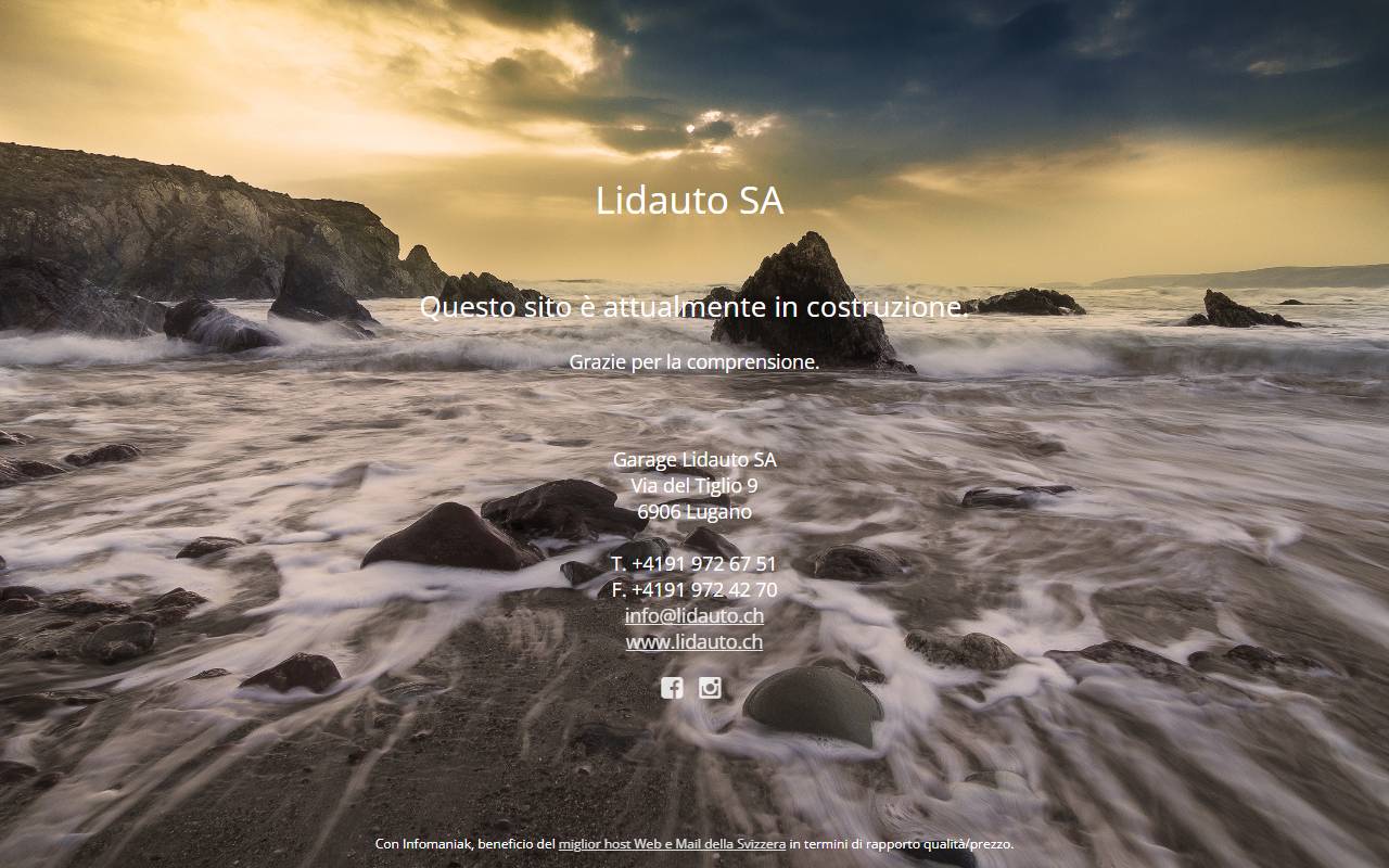 Anteprima del sito: GARAGE LIDAUTO SA