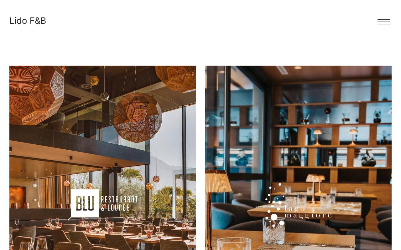 Anteprima del sito: Lido-F&B SA