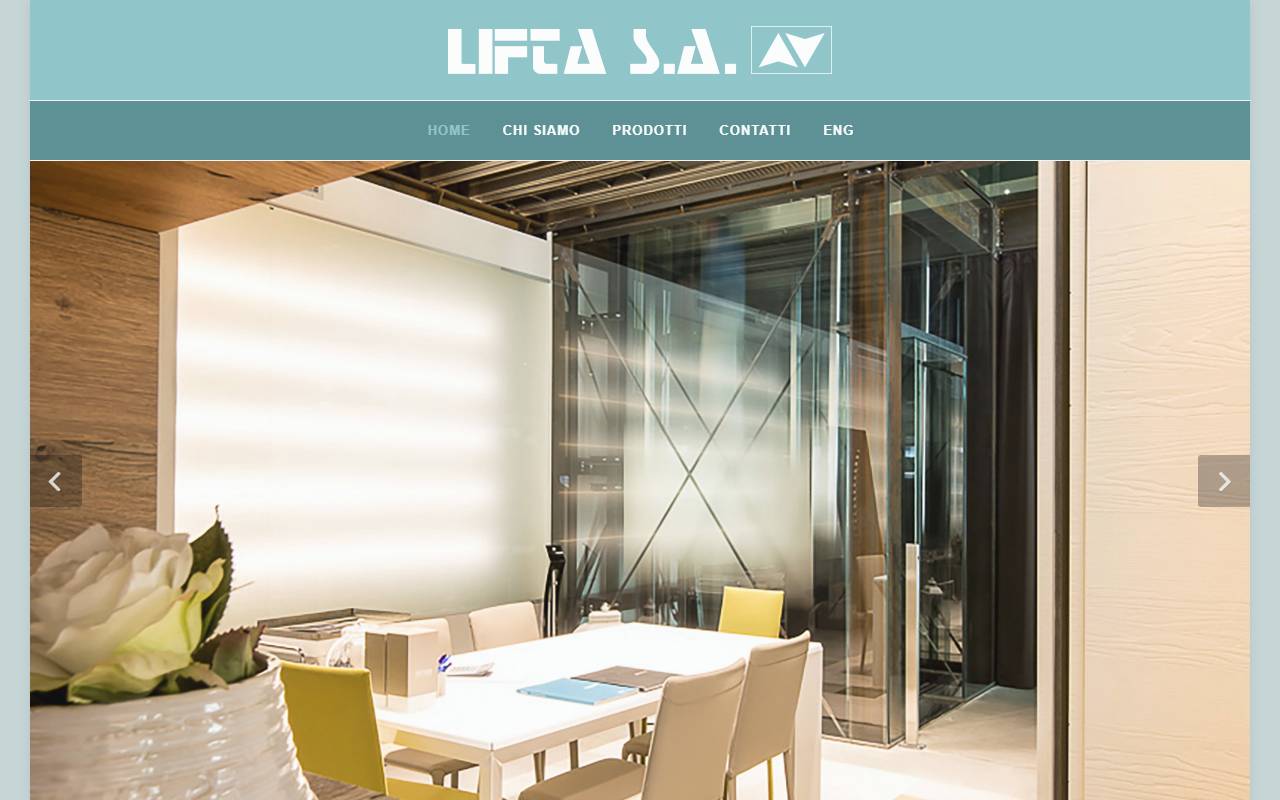 Anteprima del sito: Lifta SA
