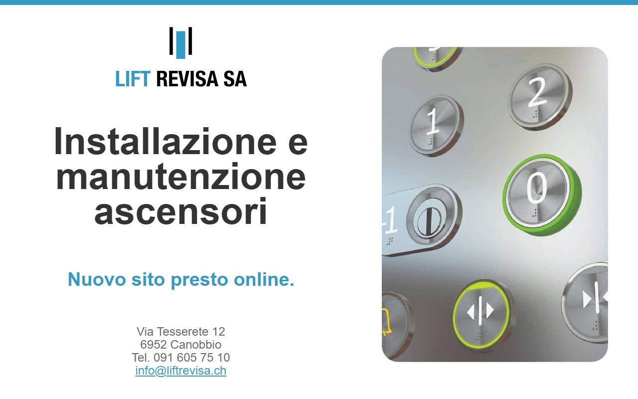 Anteprima del sito: Lift Revisa SA