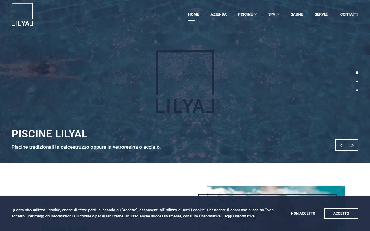 Anteprima del sito: LILYAL SA