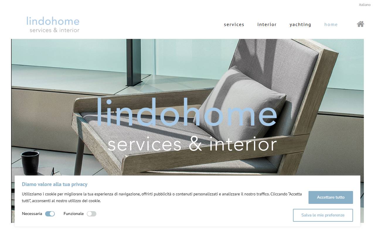 Anteprima del sito: lindohome gmbh