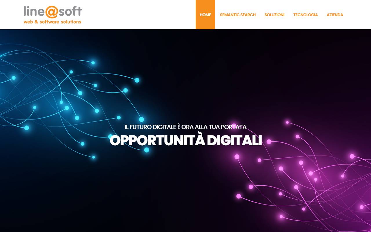 Anteprima del sito: Lineasoft Sagl