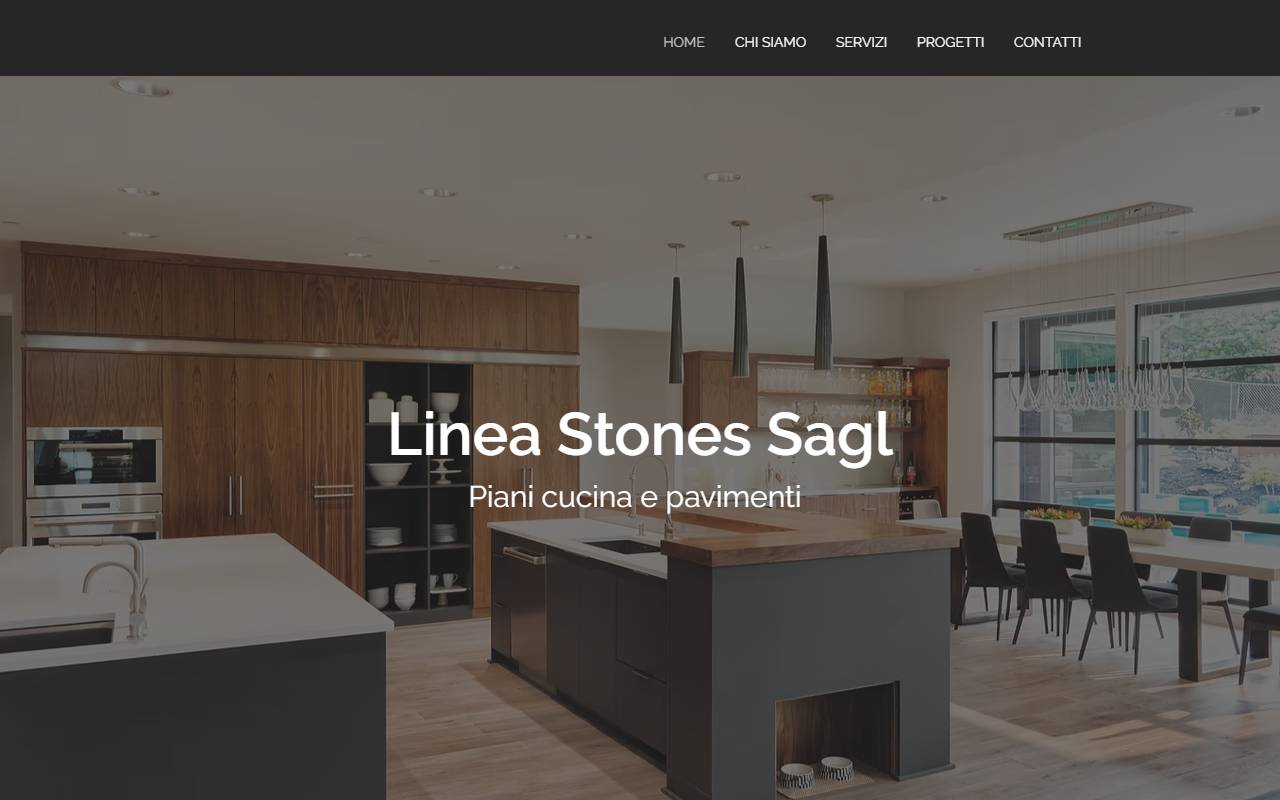 Anteprima del sito: Linea Stones Sagl