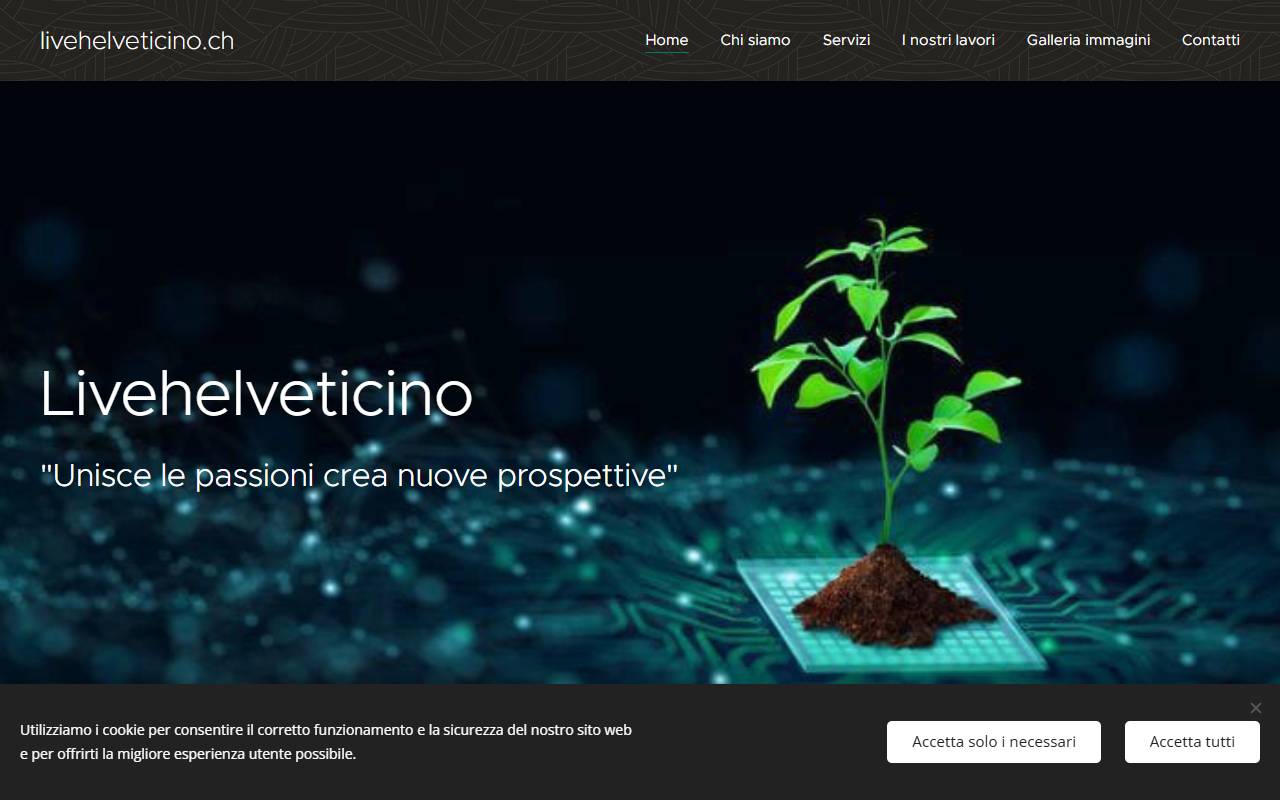 Anteprima del sito: LIVE HELVETICINO