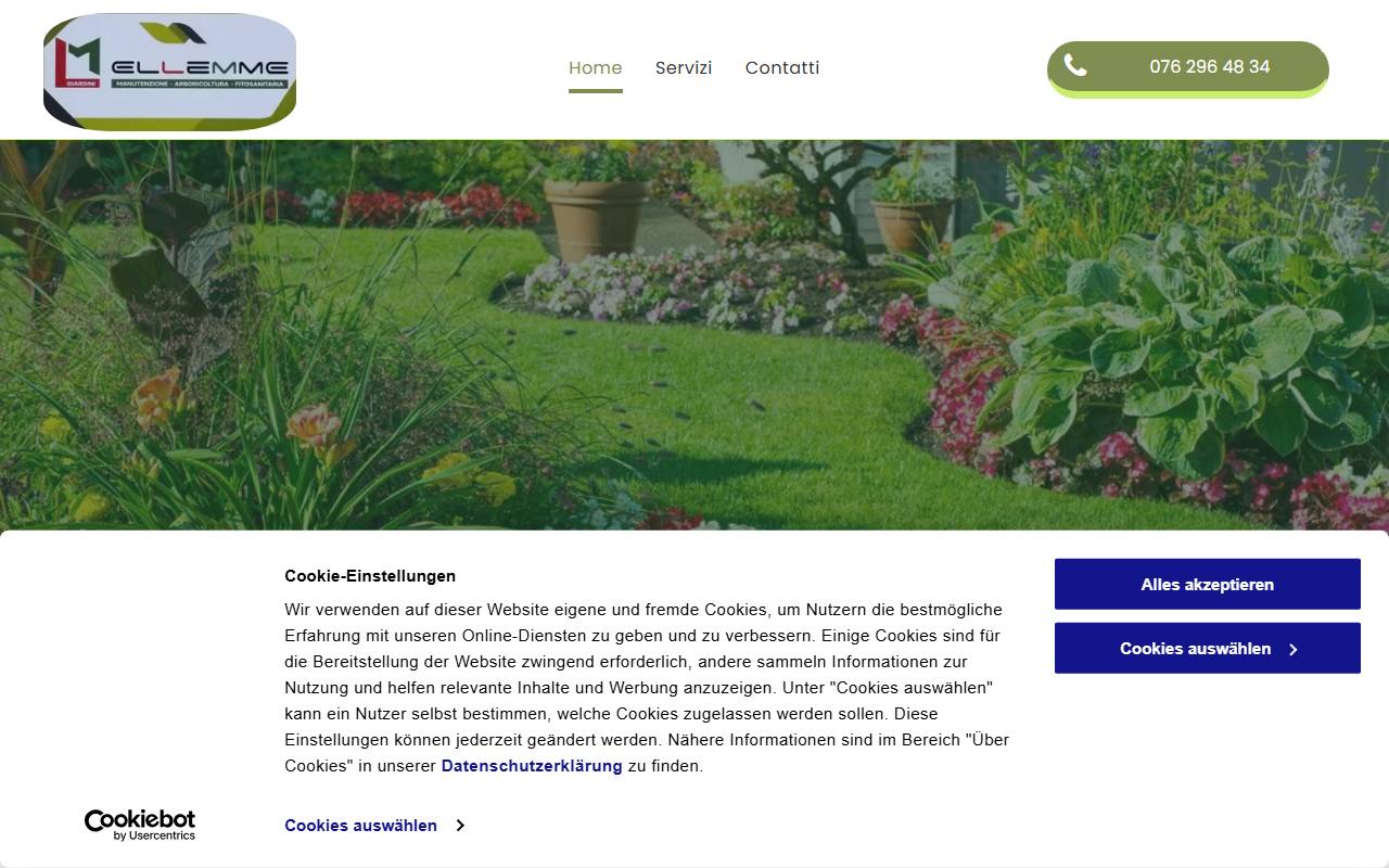 Anteprima del sito: ELLEMME giardini di Luca Maruca