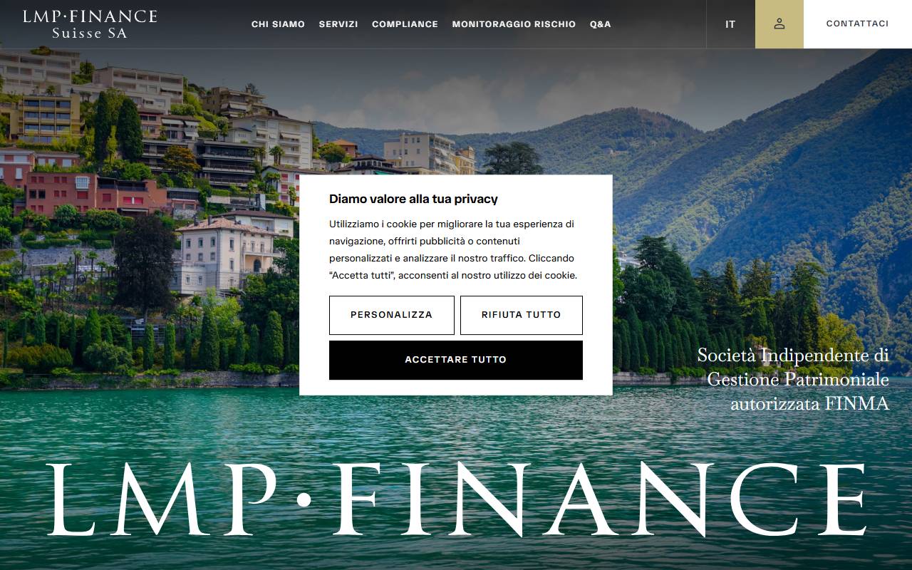Anteprima del sito: LMP FINANCE Suisse SA