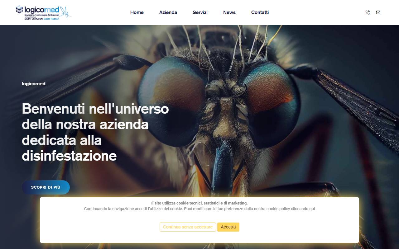 Anteprima del sito: Logicomed Sagl