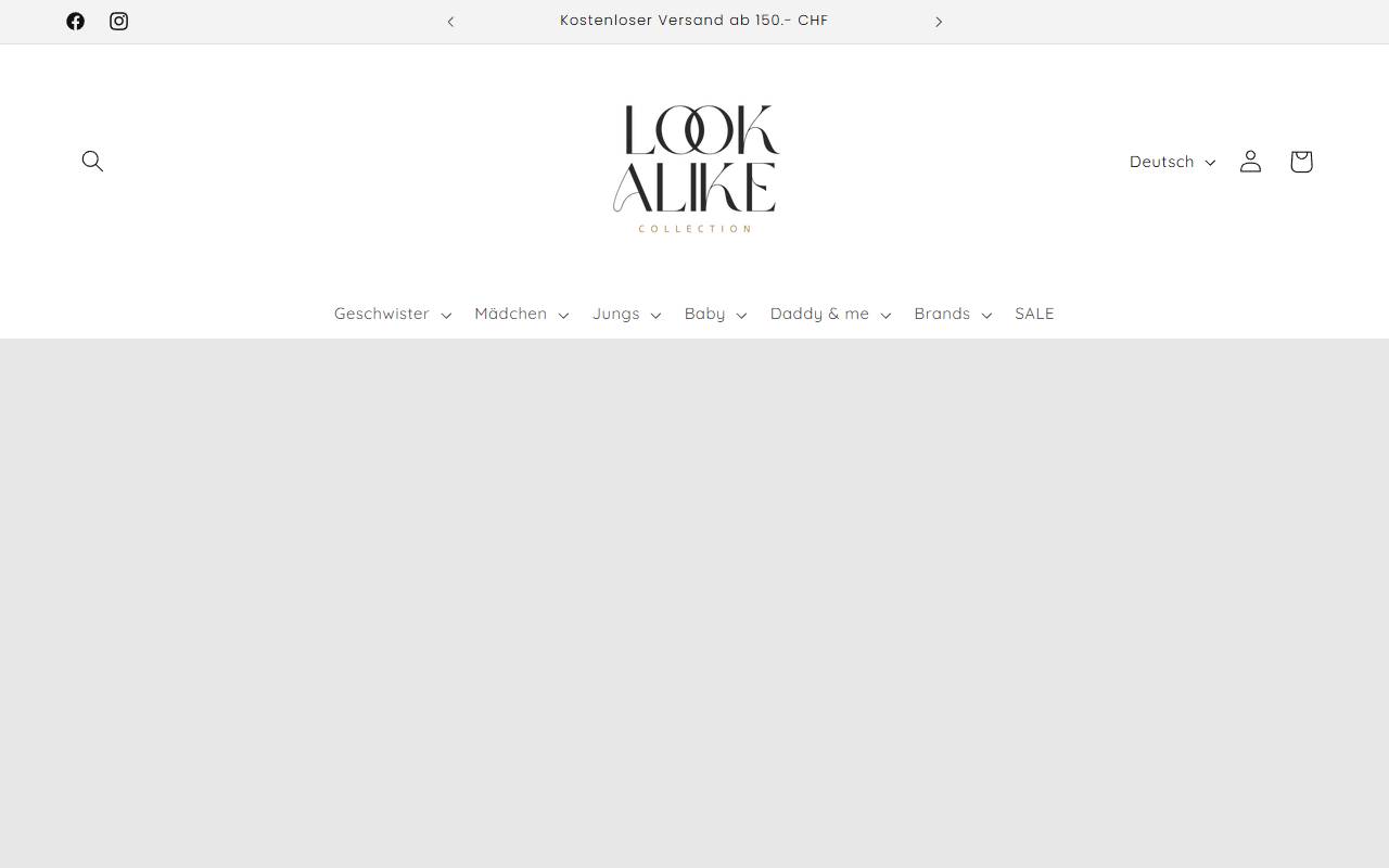 Anteprima del sito: Lookalike SA