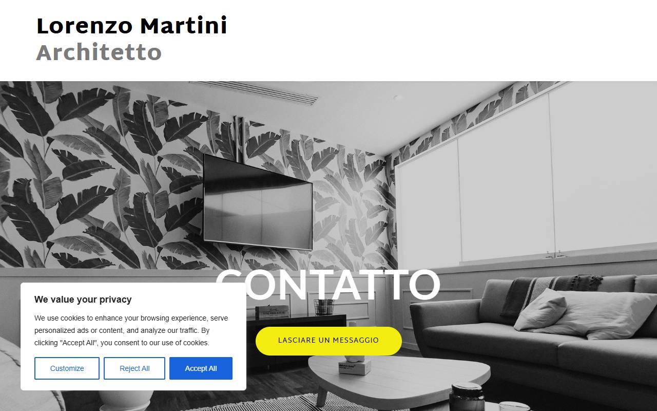 Anteprima del sito: Lorenzo Martini Studio di architettura