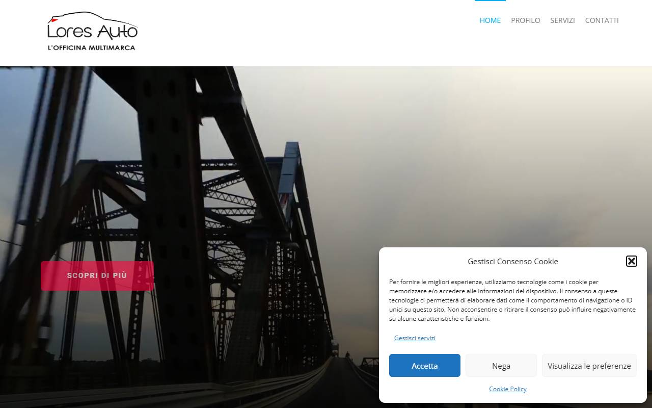Anteprima del sito: Lores Auto di Lores Ramundo