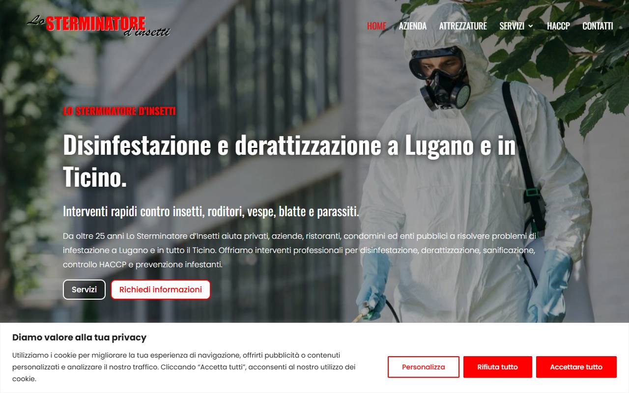 Anteprima del sito: Lo Sterminatore di Monte Sagl