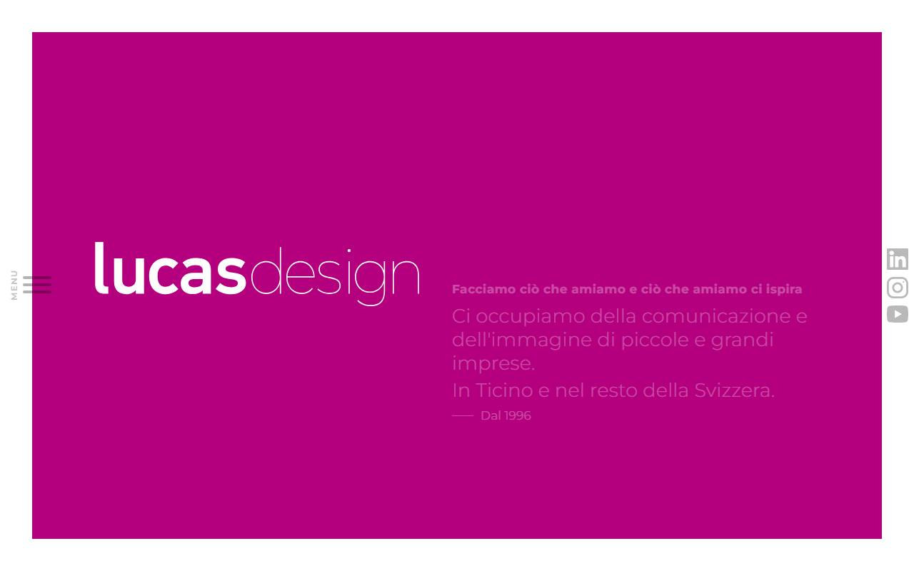 Anteprima del sito: Lucasdesign SA