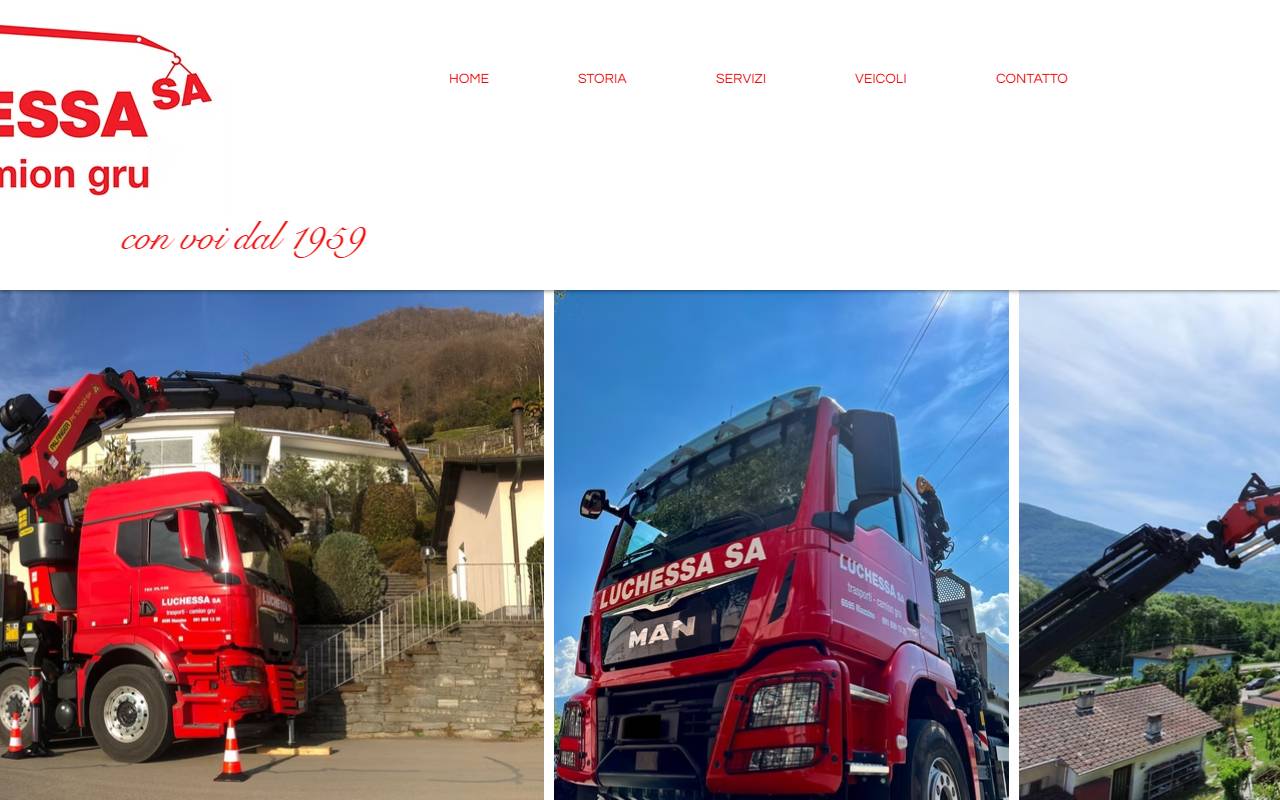 Anteprima del sito: LUCHESSA SA