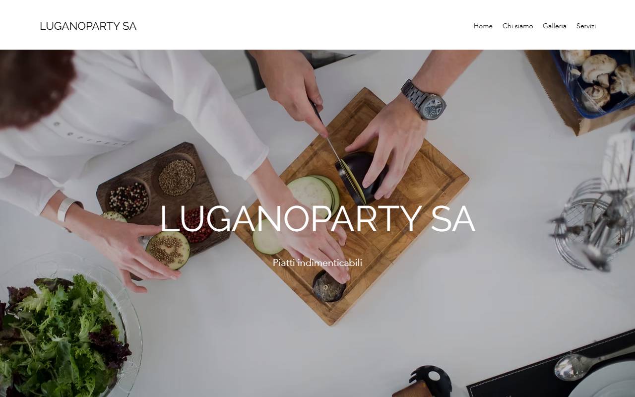 Anteprima del sito: Luganoparty SA