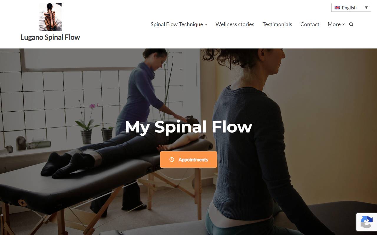 Anteprima del sito: MY SPINAL FLOW DI MONA BIANDA