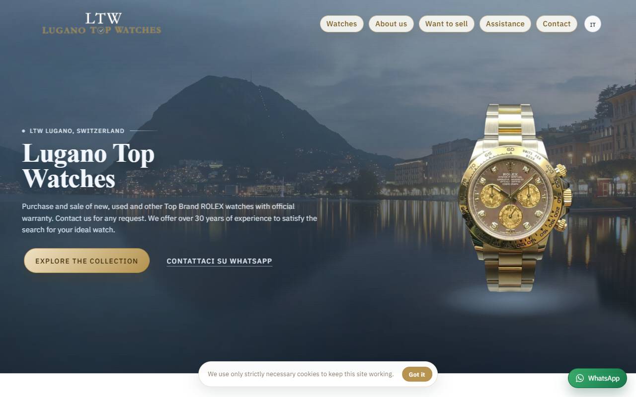 Anteprima del sito: LTW Trade SA