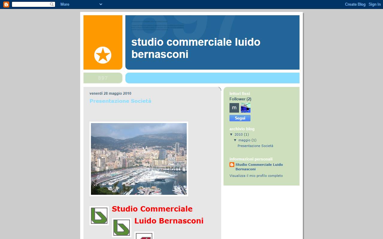 Anteprima del sito: Studio Luido Bernasconi