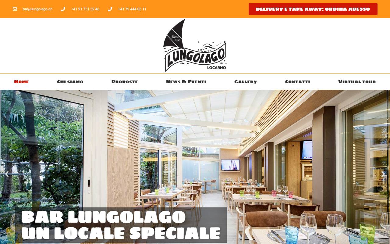 Anteprima del sito: Lungo-Lago SA