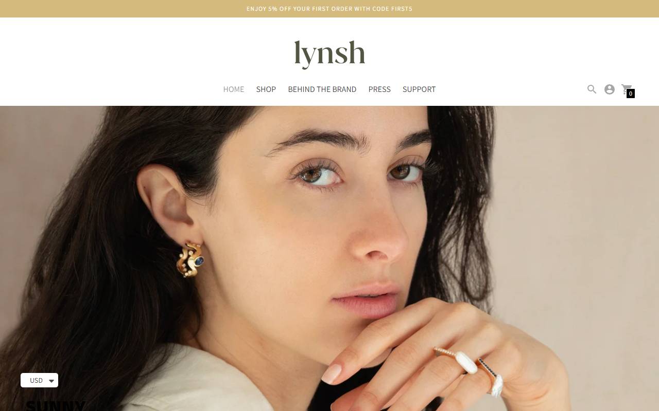 Anteprima del sito: Lynn Chamoun Sagl