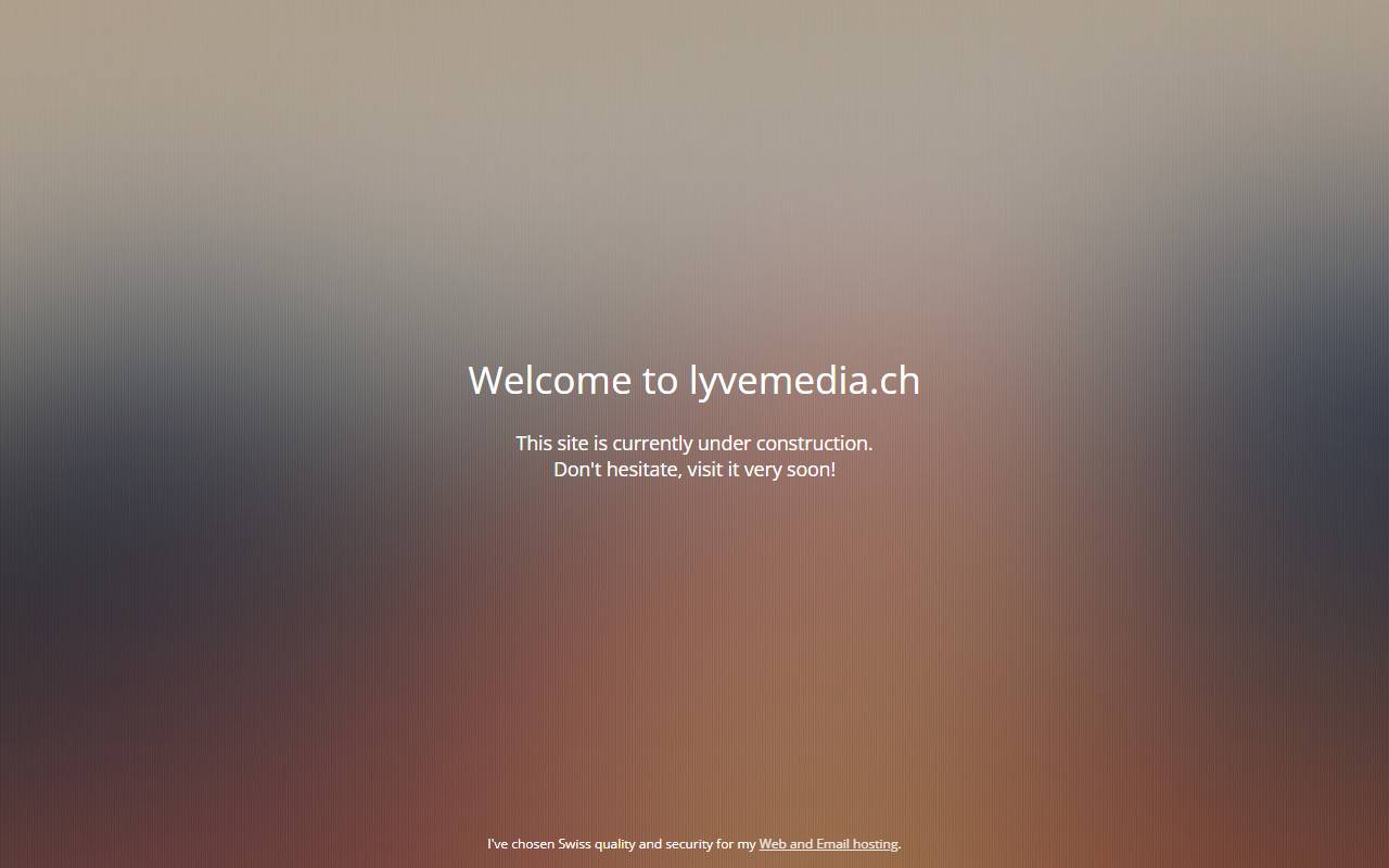 Anteprima del sito: Lyvemedia Sagl