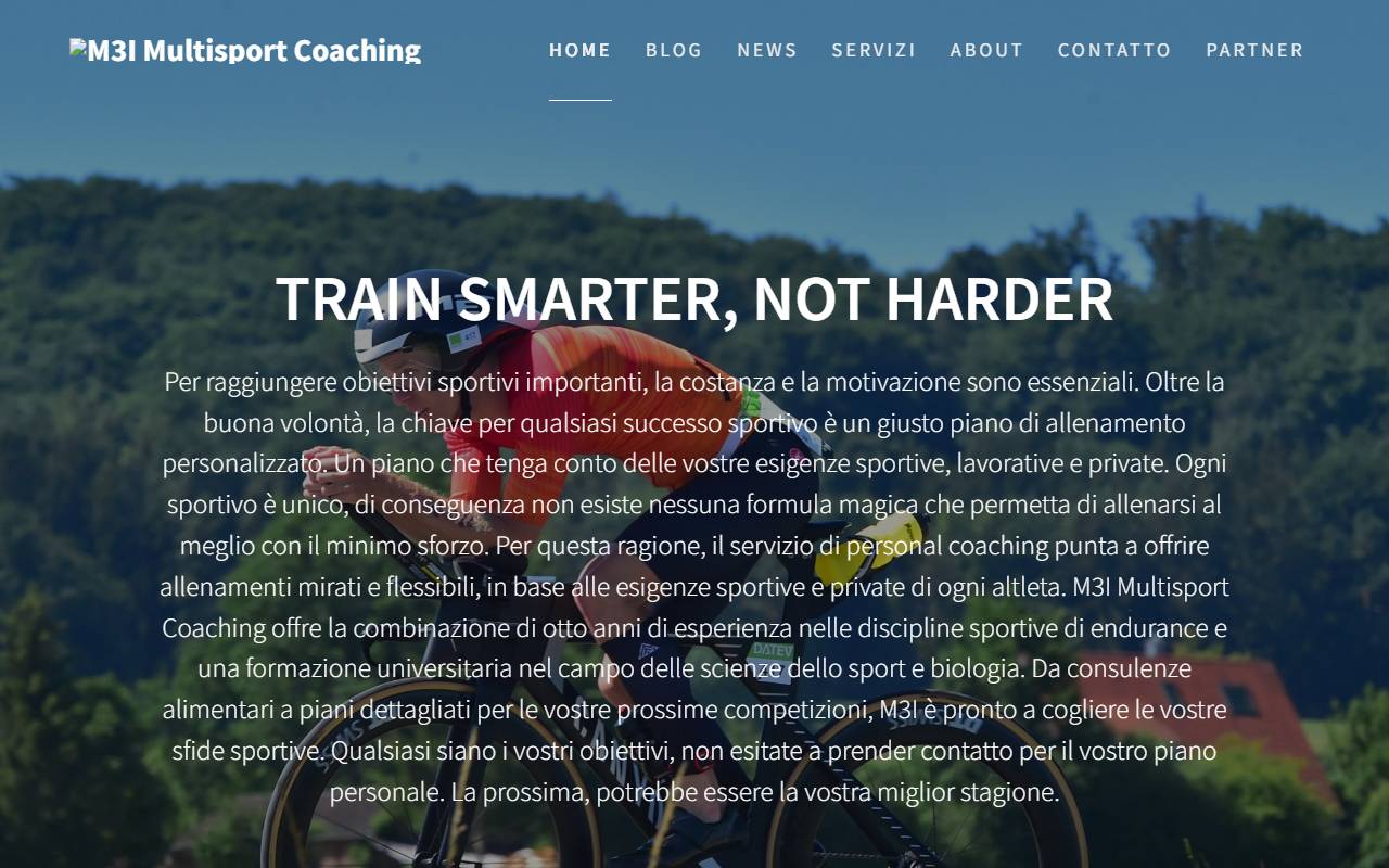 Anteprima del sito: M3I Coaching di Ivan Minini