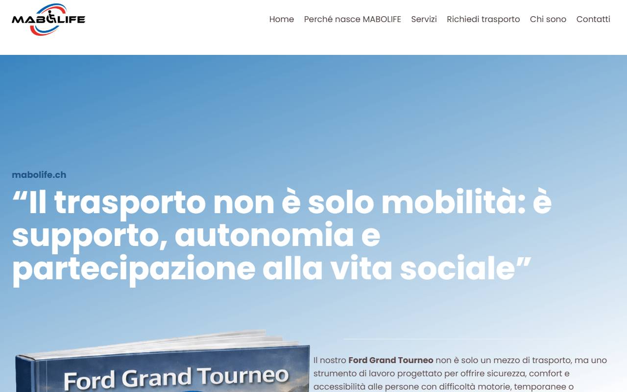 Anteprima del sito: MABOLIFE di Massimo Bonalli
