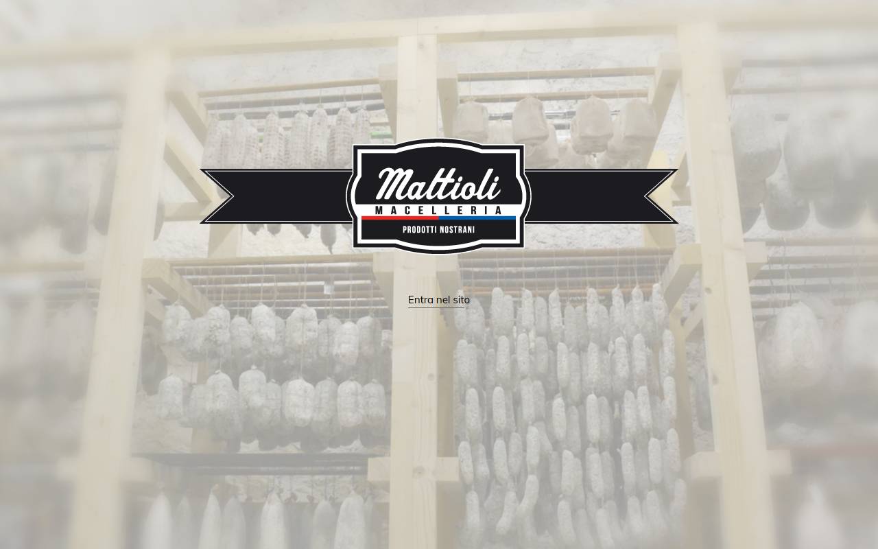 Anteprima del sito: Macelleria Mattioli SA
