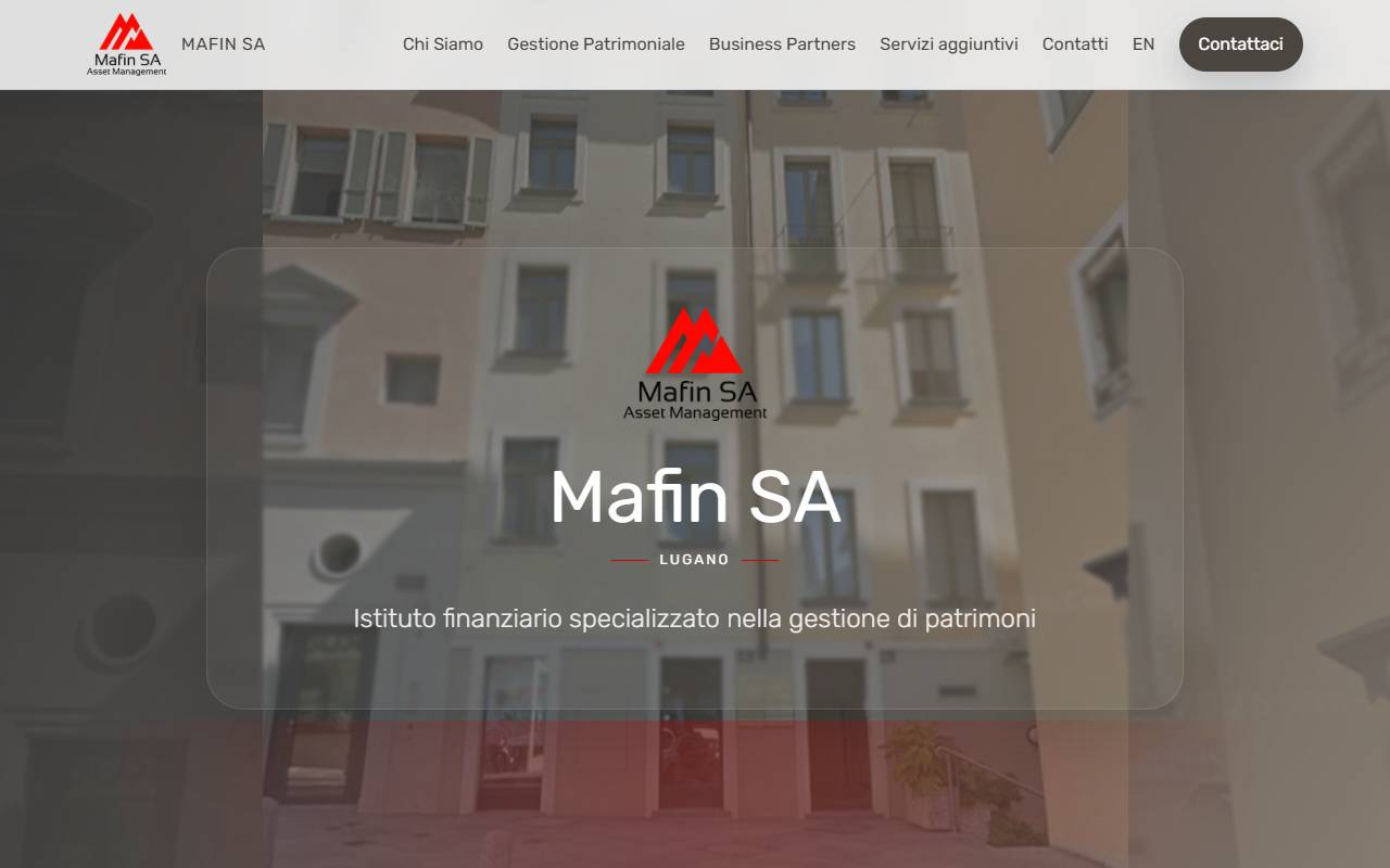 Anteprima del sito: MAFIN SA