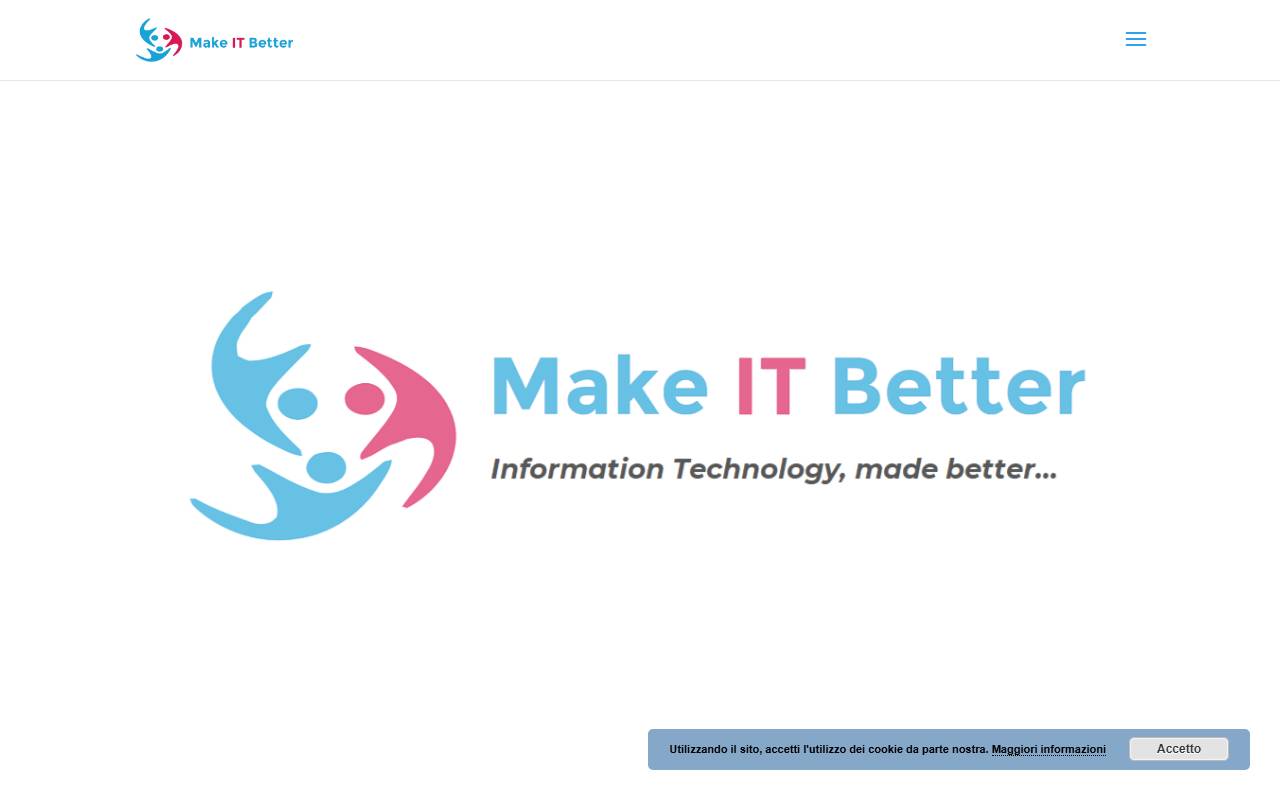 Anteprima del sito: Make IT Better Sagl
