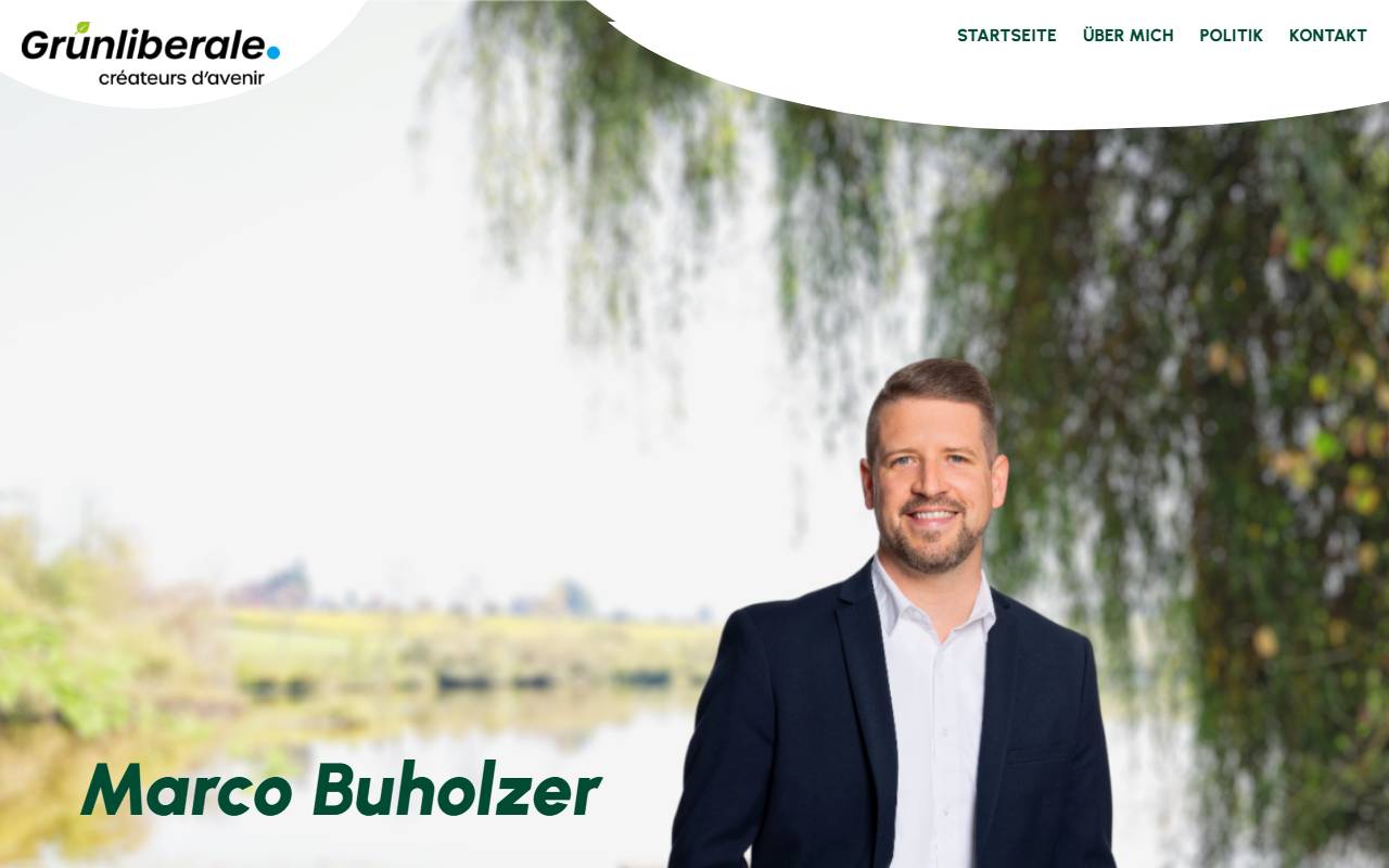 Anteprima del sito: Marco Buholzer