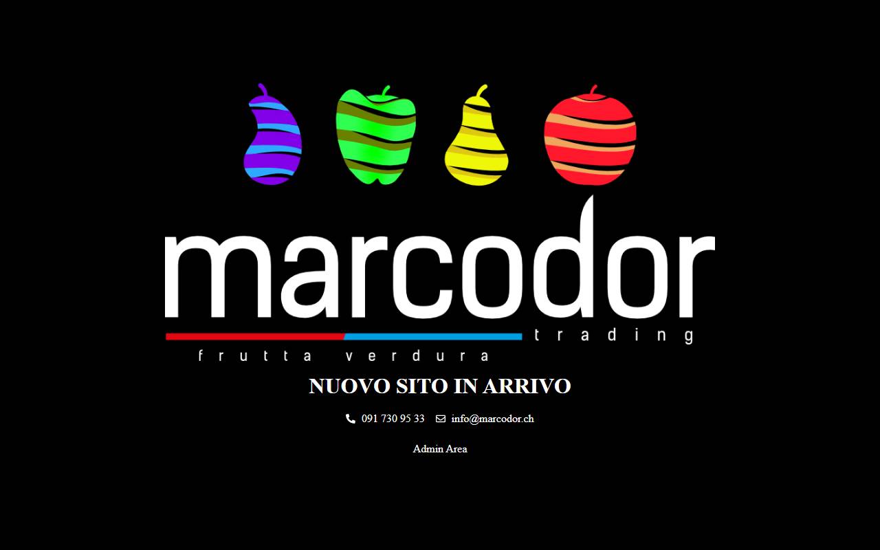 Anteprima del sito: Marcodor Trading Sagl
