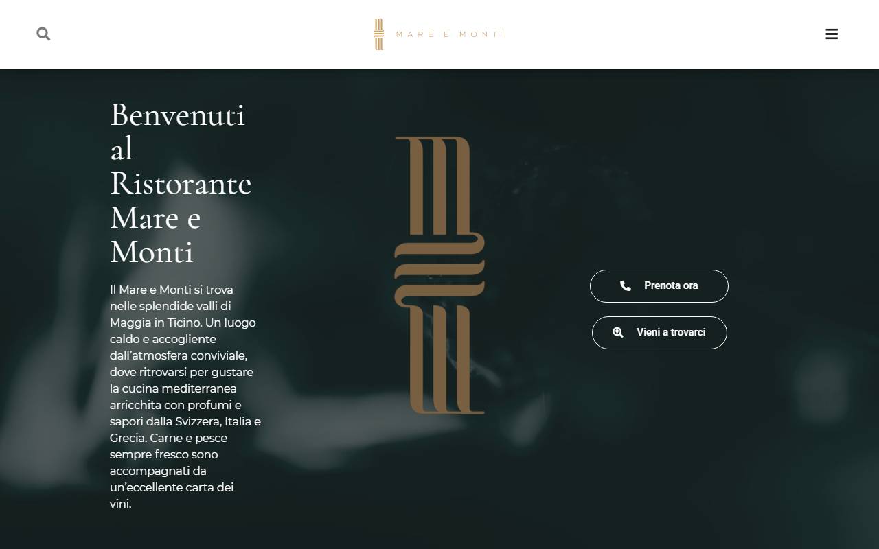 Anteprima del sito: mare e montagna SR.SO Sagl