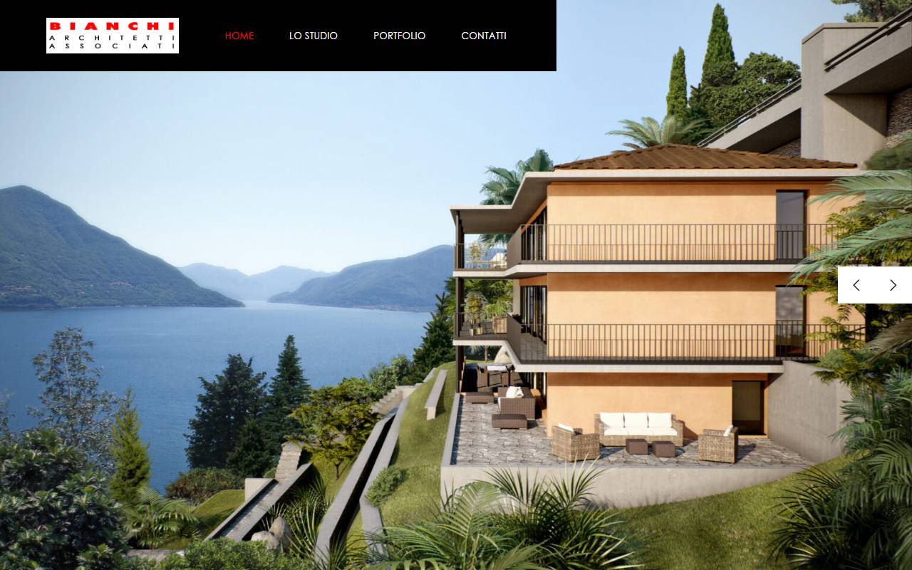Anteprima del sito: BIANCHI ARCHITETTI ASSOCIATI SAGL