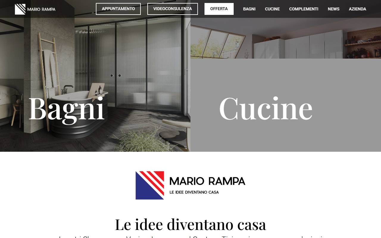 Anteprima del sito: Mario Rampa SA