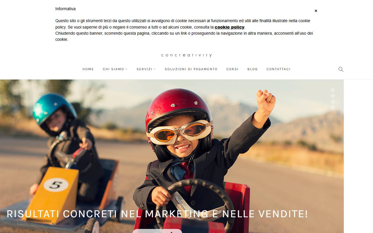 Anteprima del sito: MarketingMix Sagl