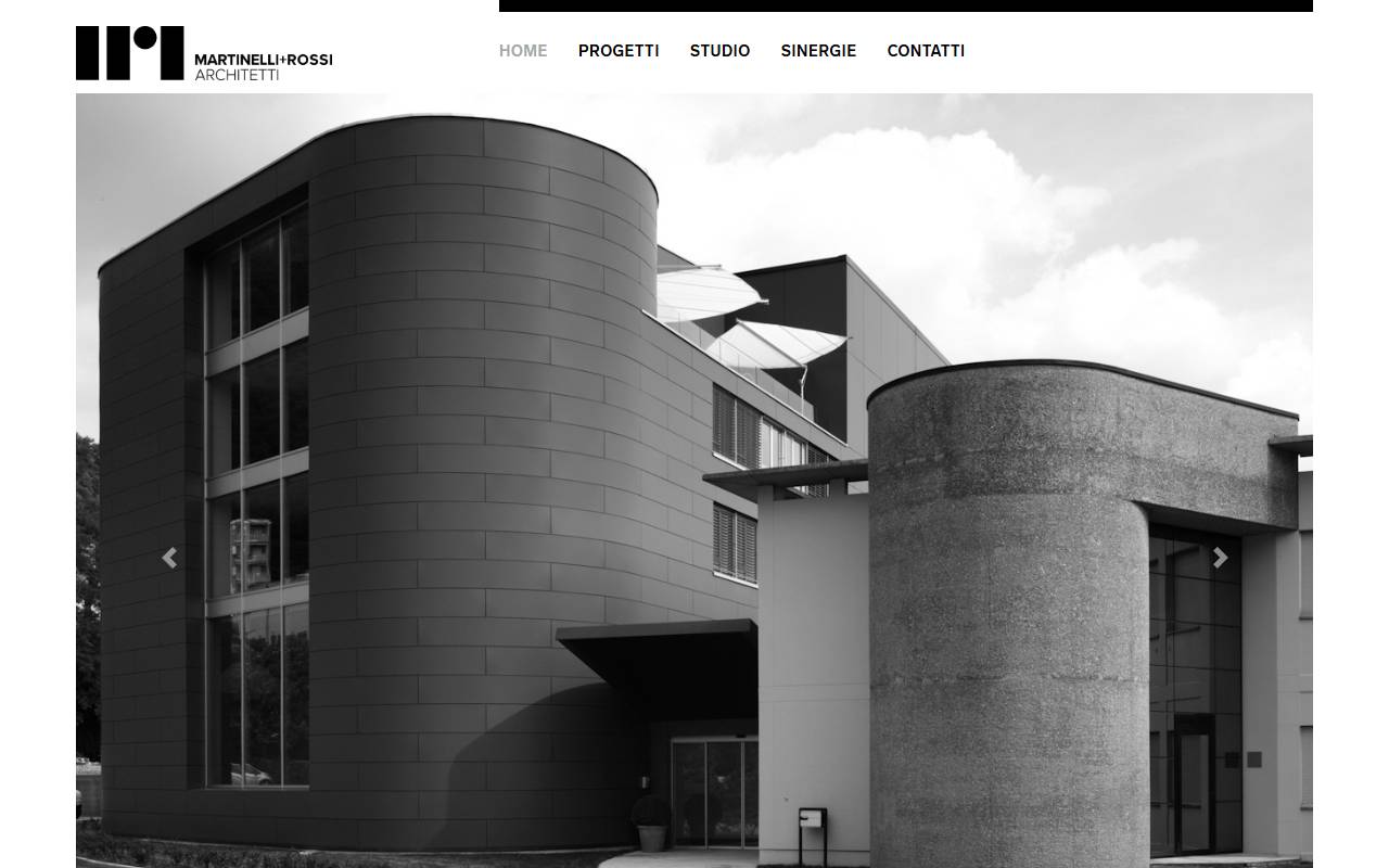 Anteprima del sito: Studio di Progettazione Martinelli e Rossi Sagl