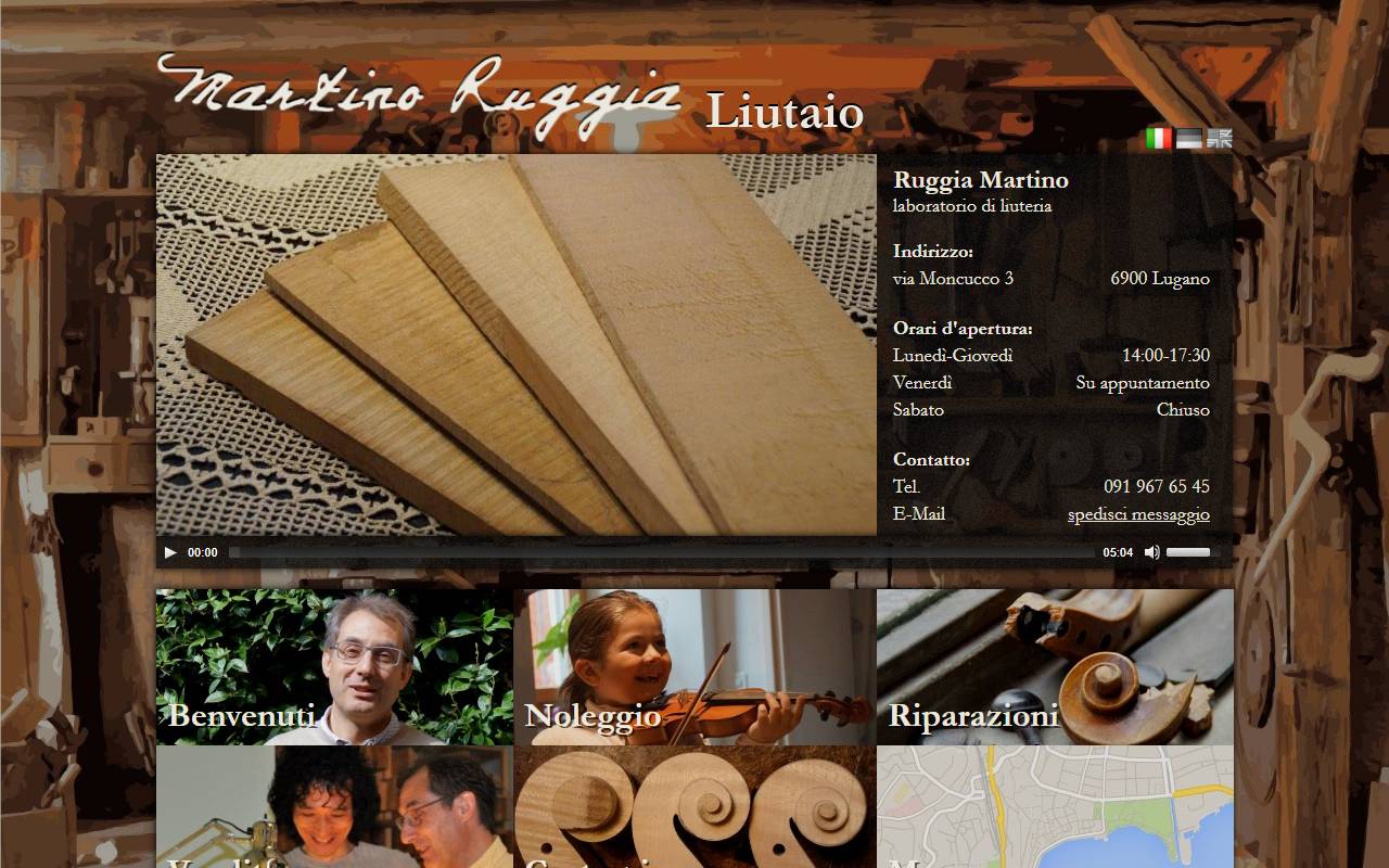 Anteprima del sito: RUGGIA MARTINO